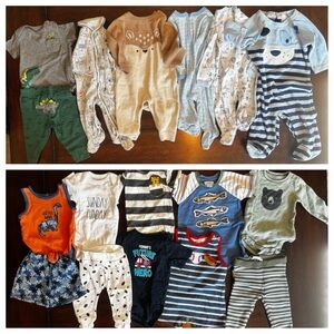 Boy’s 3-6 Months Lot - 17 Total Pieces